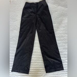 H&M Women's Black Straight Leg Pants